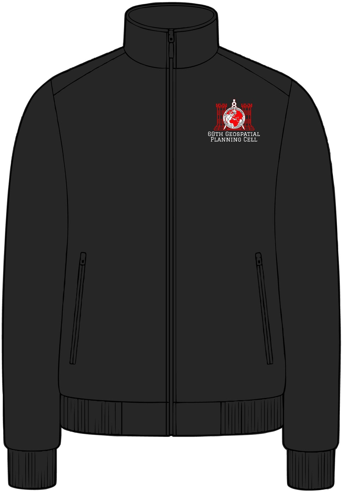 USAREUR-AF 60th GPC Soft Shell Bomber Jacket