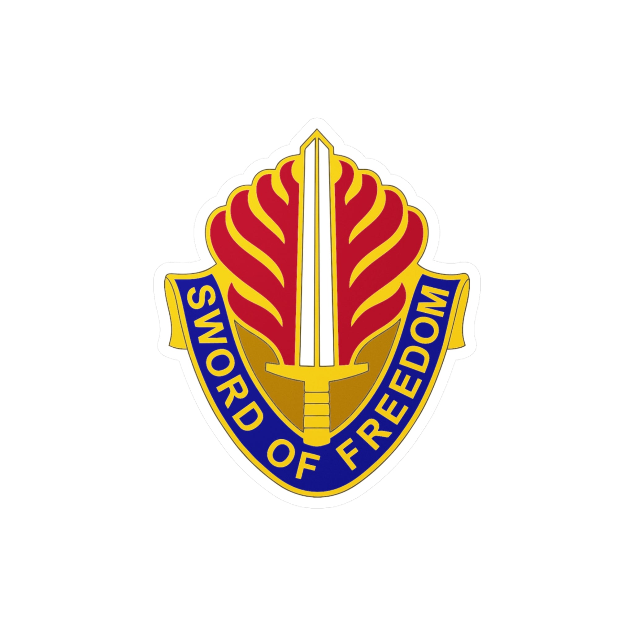 USAREUR-AF Sword of Freedom Vinyl Indoor/Outdoor Sticker