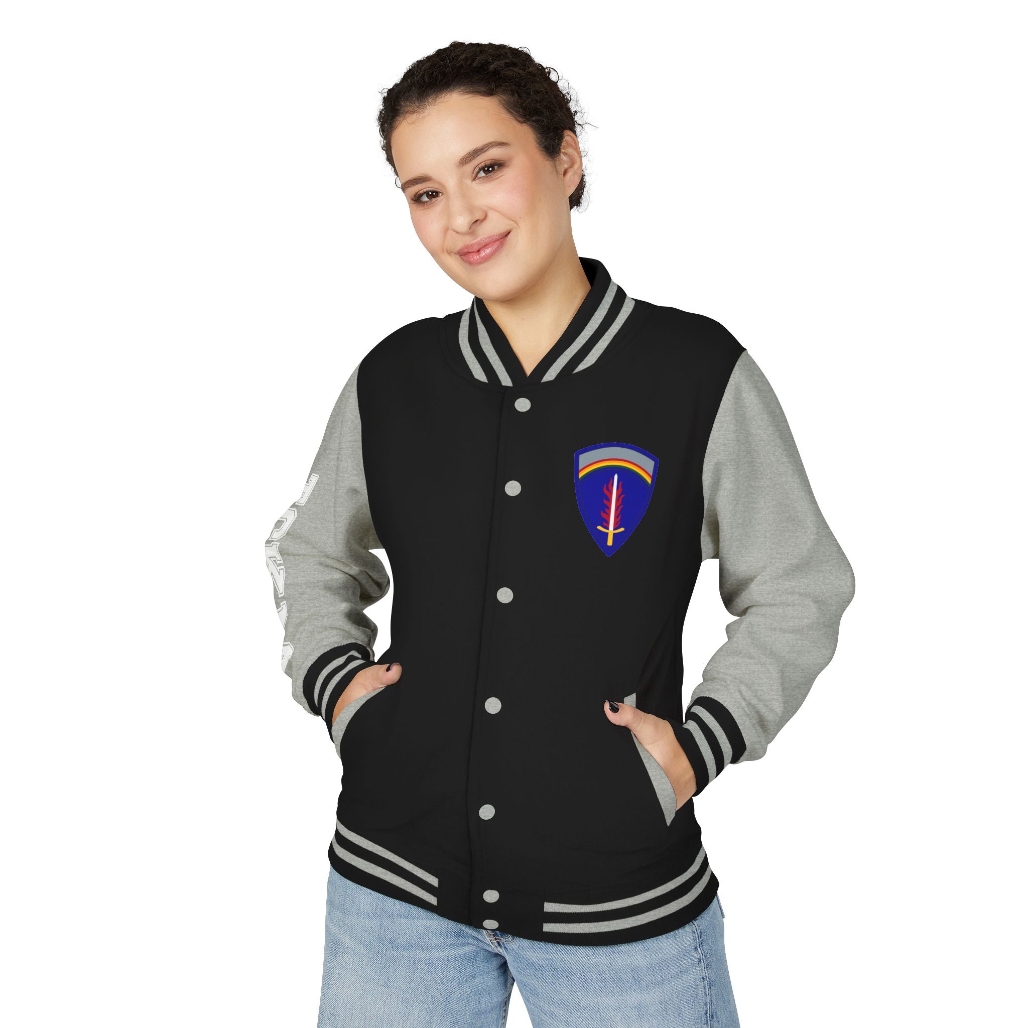 Customizable USAREUR-AF Letterman Jacket
