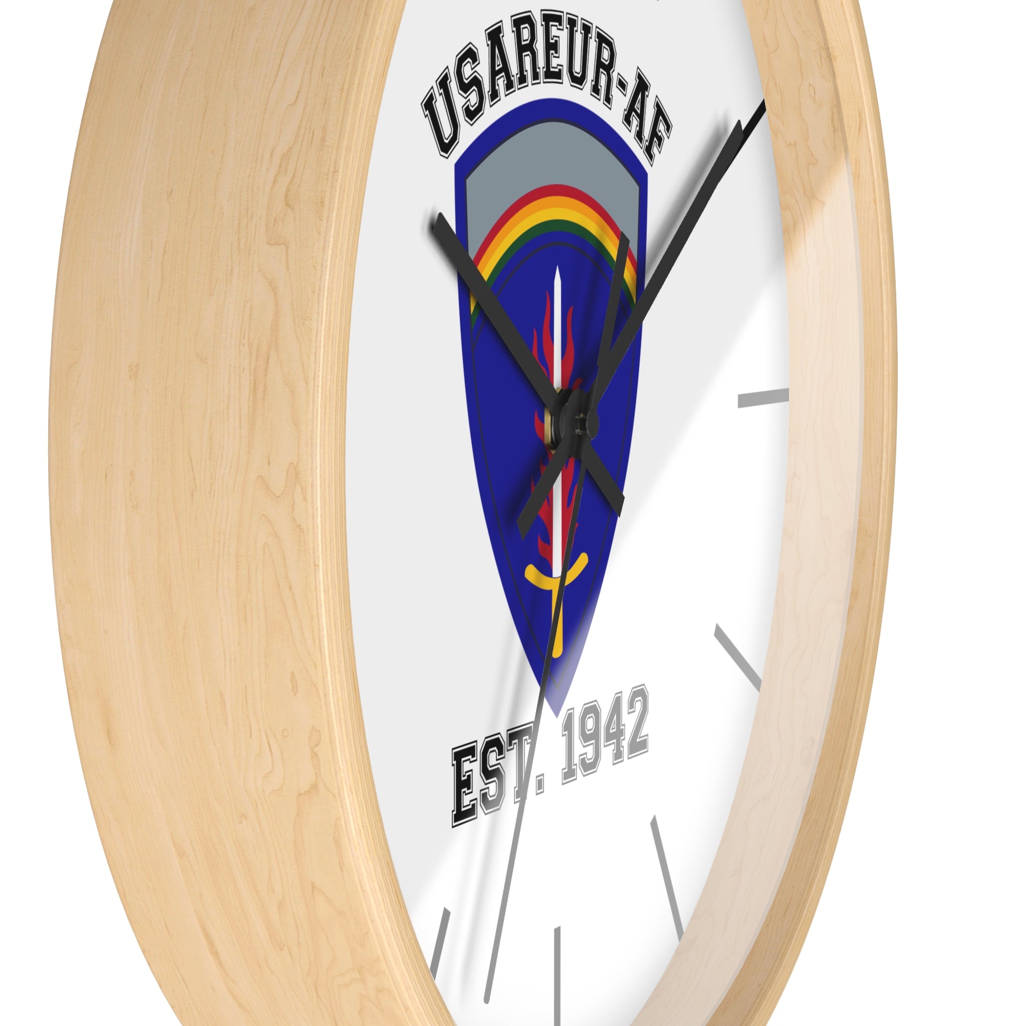 USAREUR-AF Crest Wall Clock