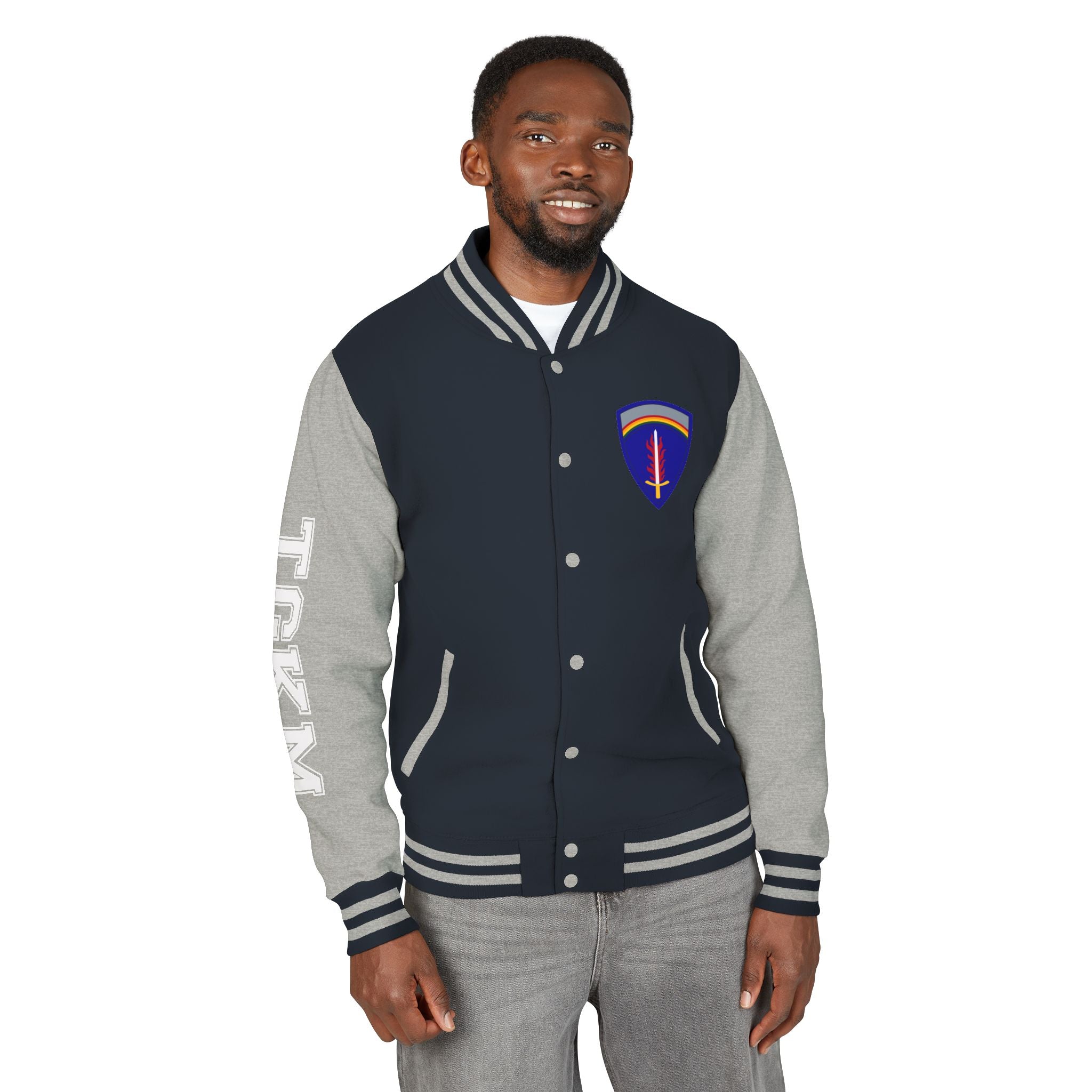 Customizable USAREUR-AF Letterman Jacket