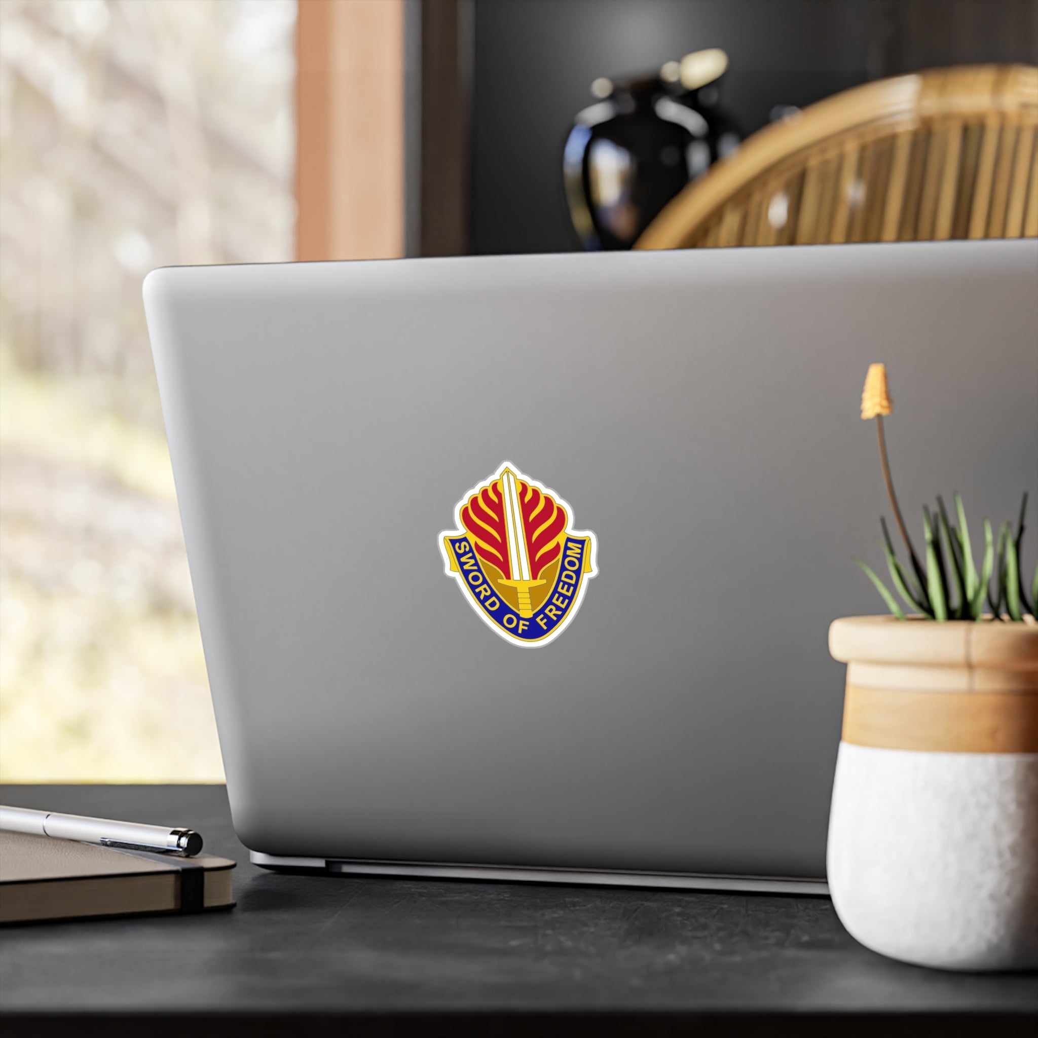 USAREUR-AF Sword of Freedom Vinyl Indoor/Outdoor Sticker