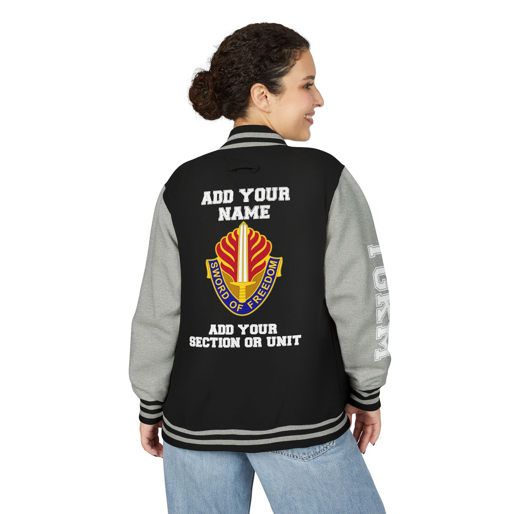 Customizable USAREUR-AF Letterman Jacket