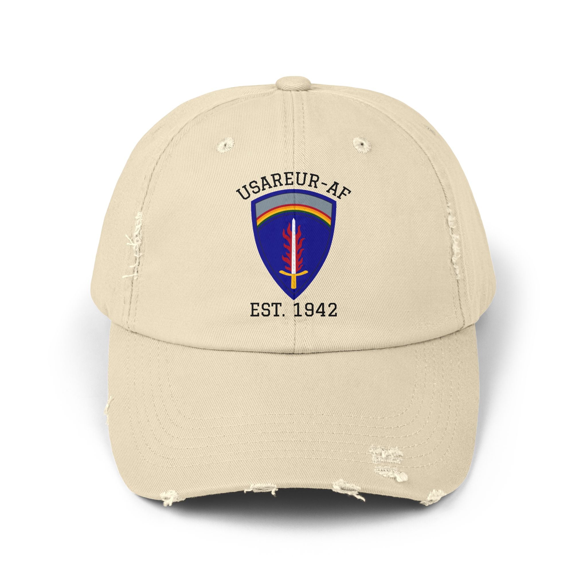 USAREUR-AF Distressed Cap — “Est. 1942”
