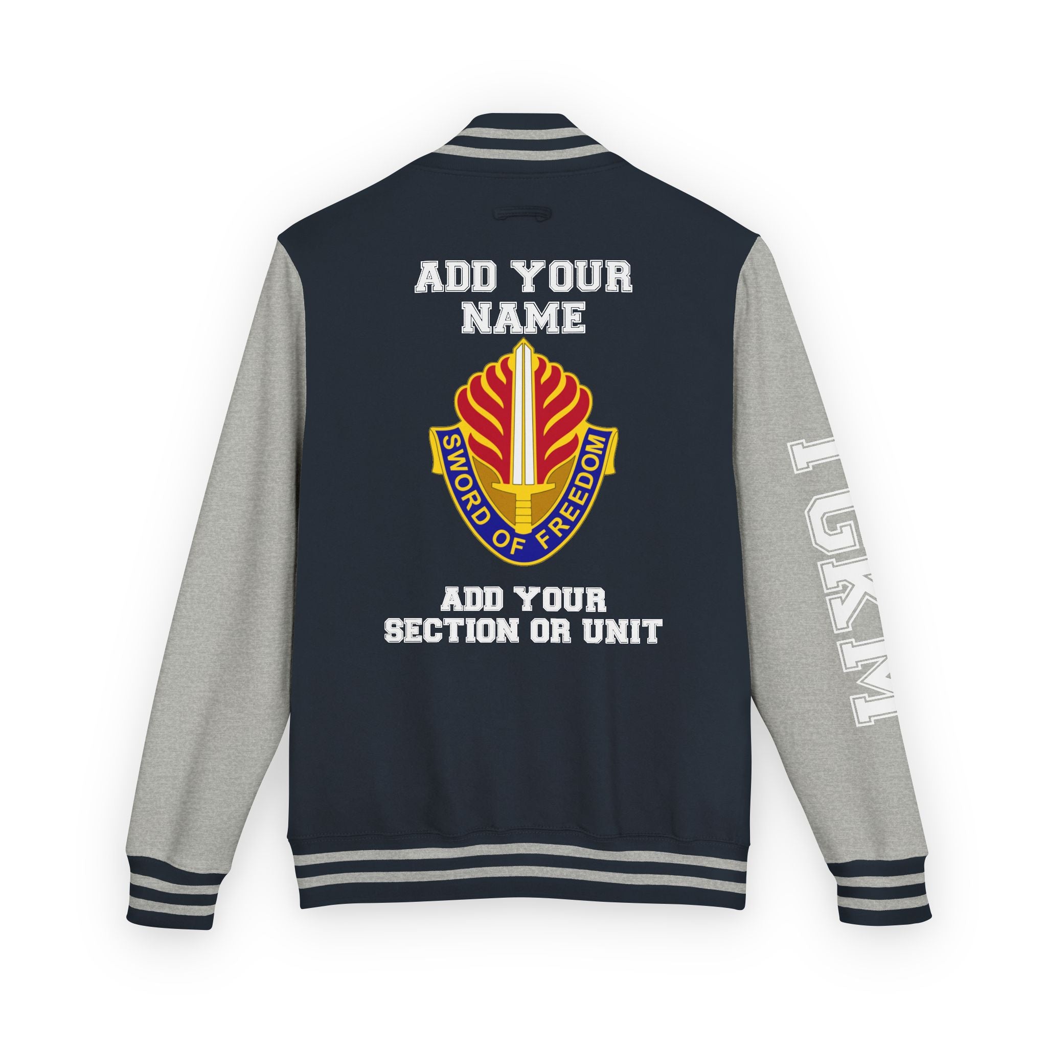 Customizable USAREUR-AF Letterman Jacket