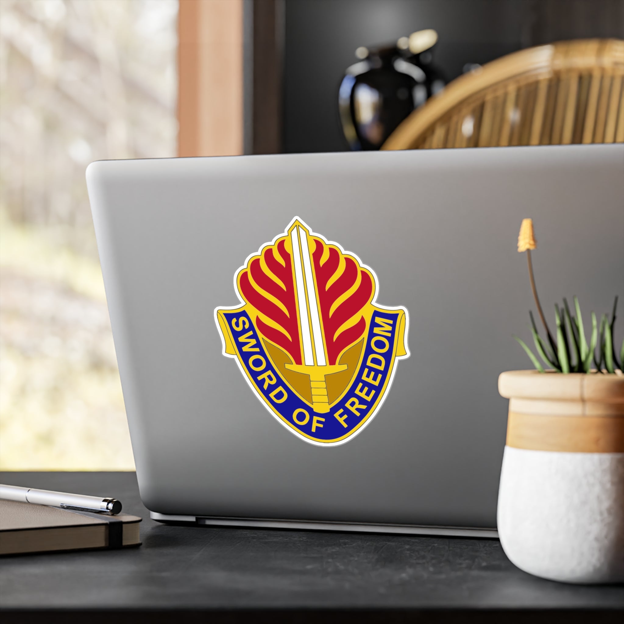 USAREUR-AF Sword of Freedom Vinyl Indoor/Outdoor Sticker