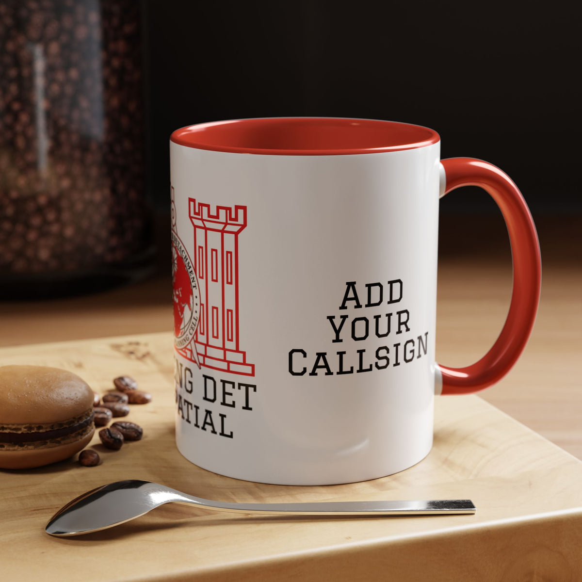 USAREUR-AF 60th ENG DET Customized Coffee Mug (11oz, 15oz)