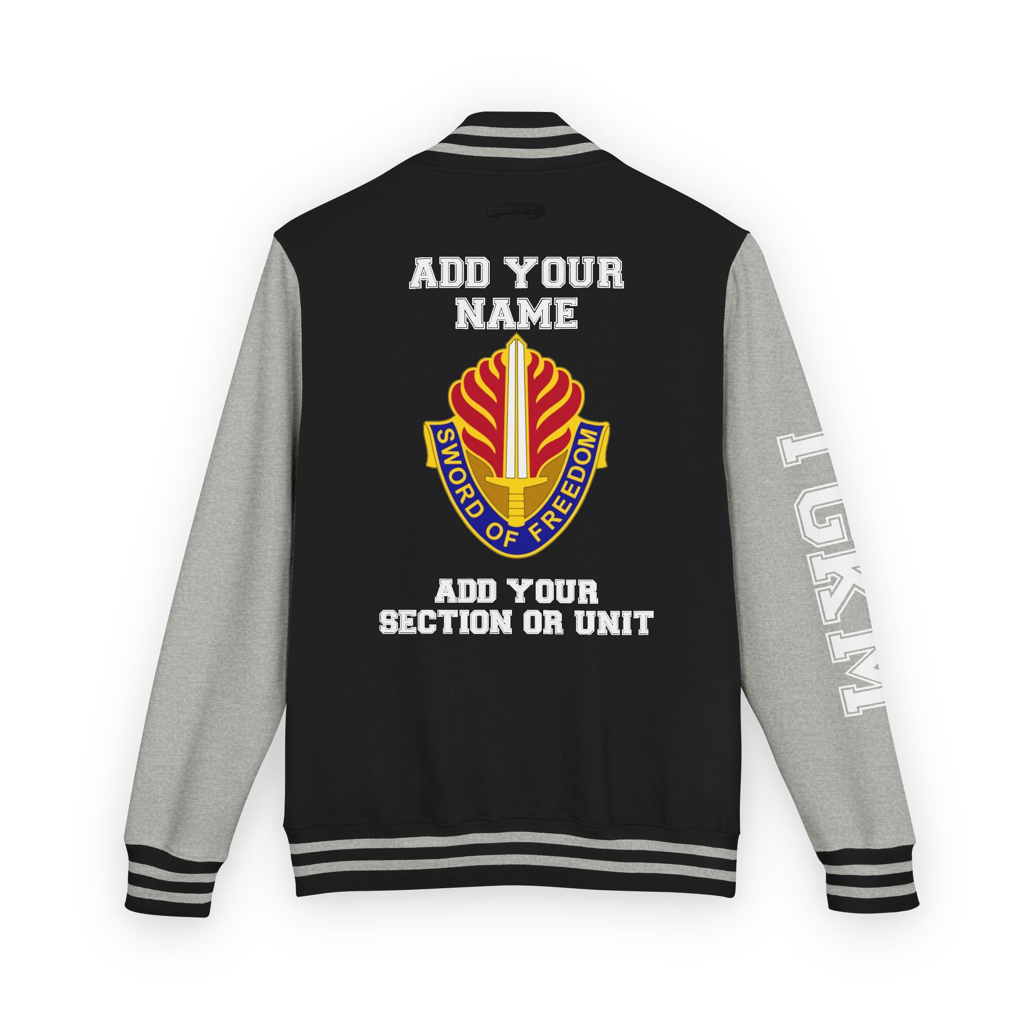 Customizable USAREUR-AF Letterman Jacket
