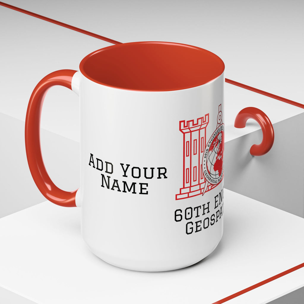 USAREUR-AF 60th ENG DET Customized Coffee Mug (11oz, 15oz)