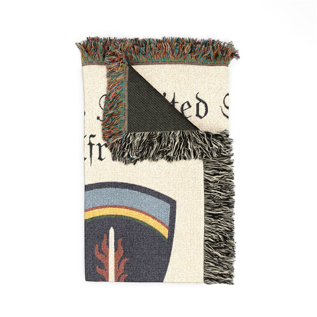 Woven Blanket — United States Army Europe & Africa WWII Commemorative Throw