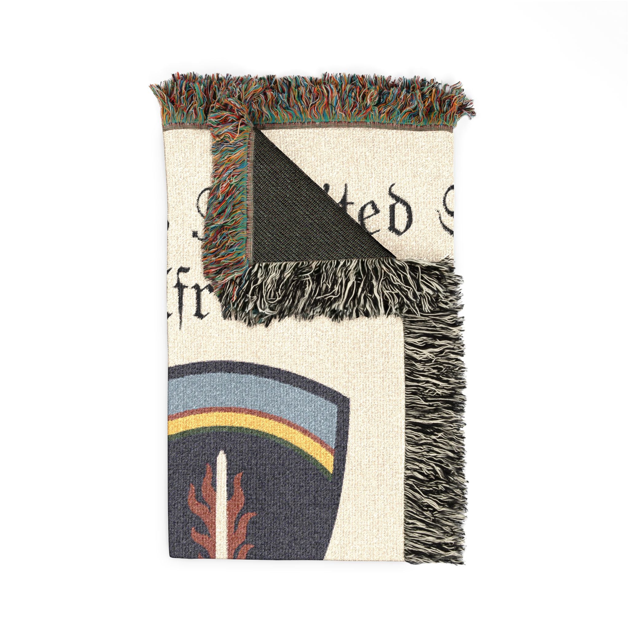 Woven Blanket — United States Army Europe & Africa WWII Commemorative Throw