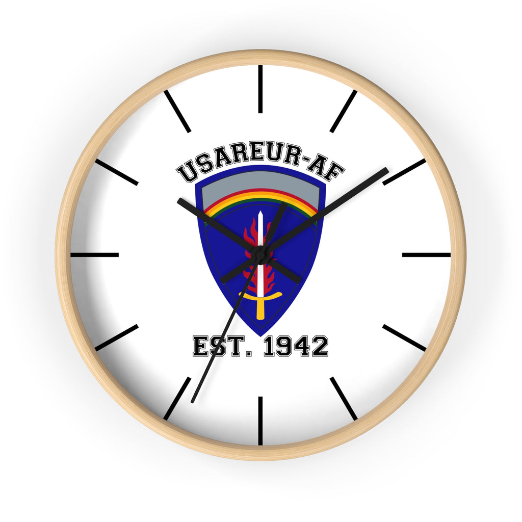 USAREUR-AF Crest Wall Clock