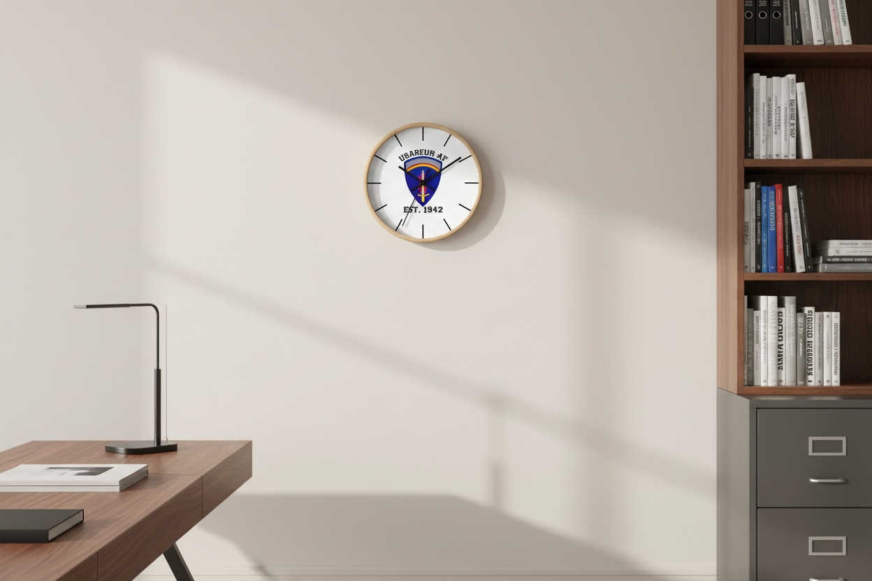 USAREUR-AF Crest Wall Clock