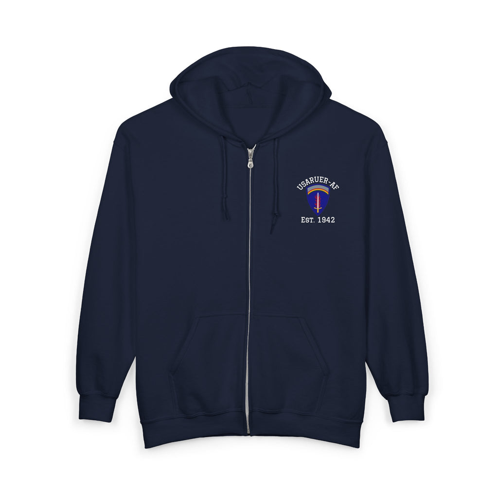 USAREUR-AF Sword of Freedom Full-Zip 50/50 Hoodie