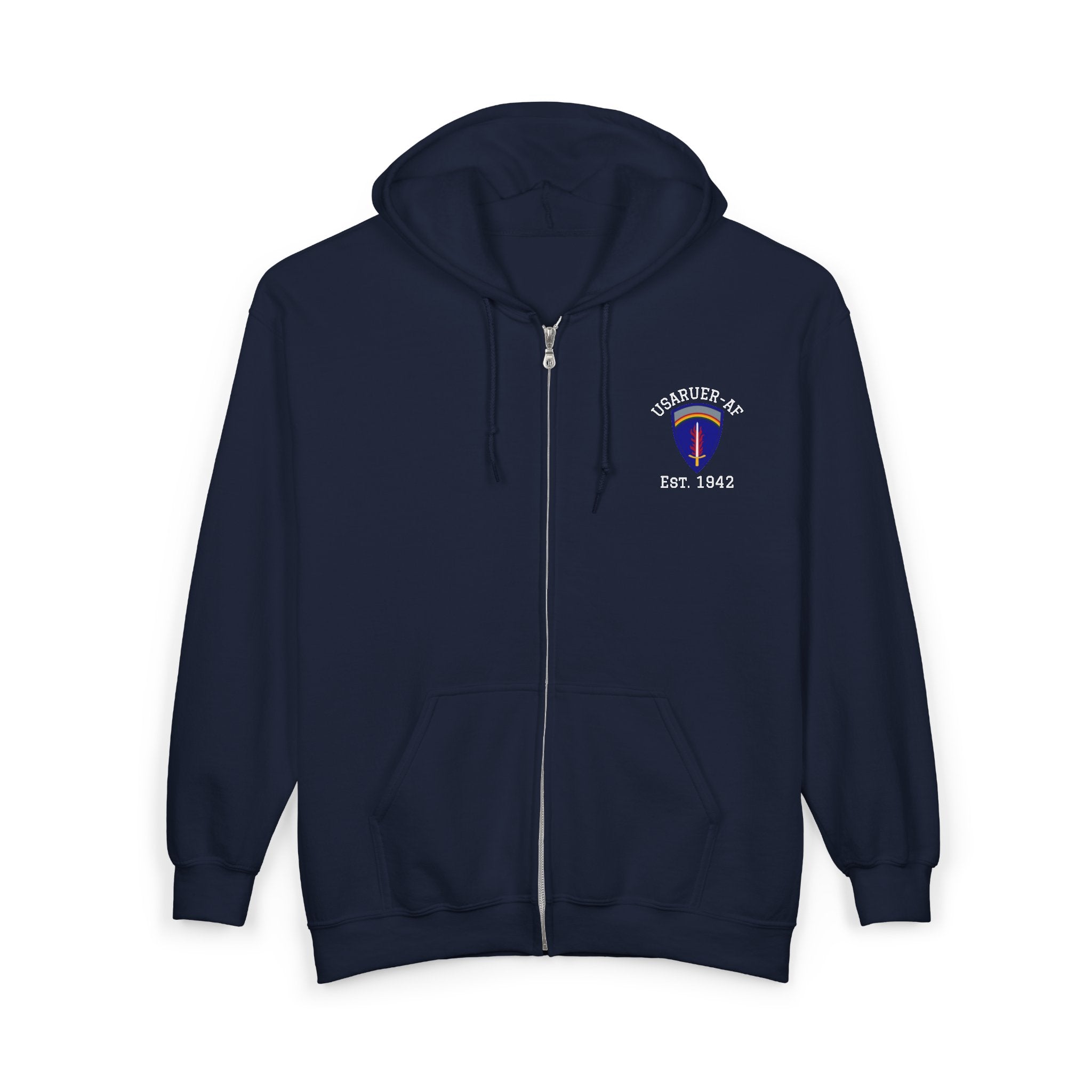 USAREUR-AF Sword of Freedom Full-Zip 50/50 Hoodie