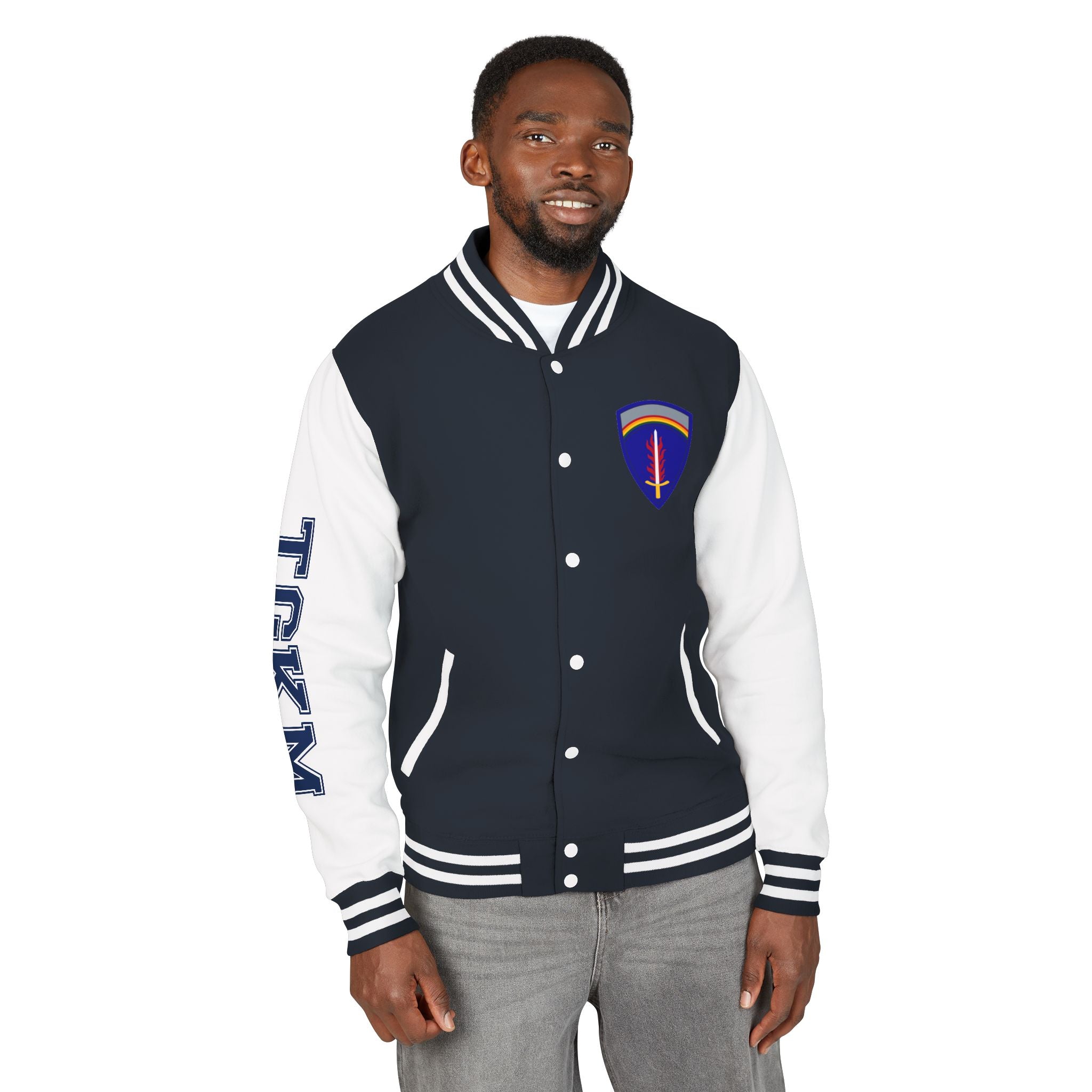 Customizable USAREUR-AF Letterman Jacket