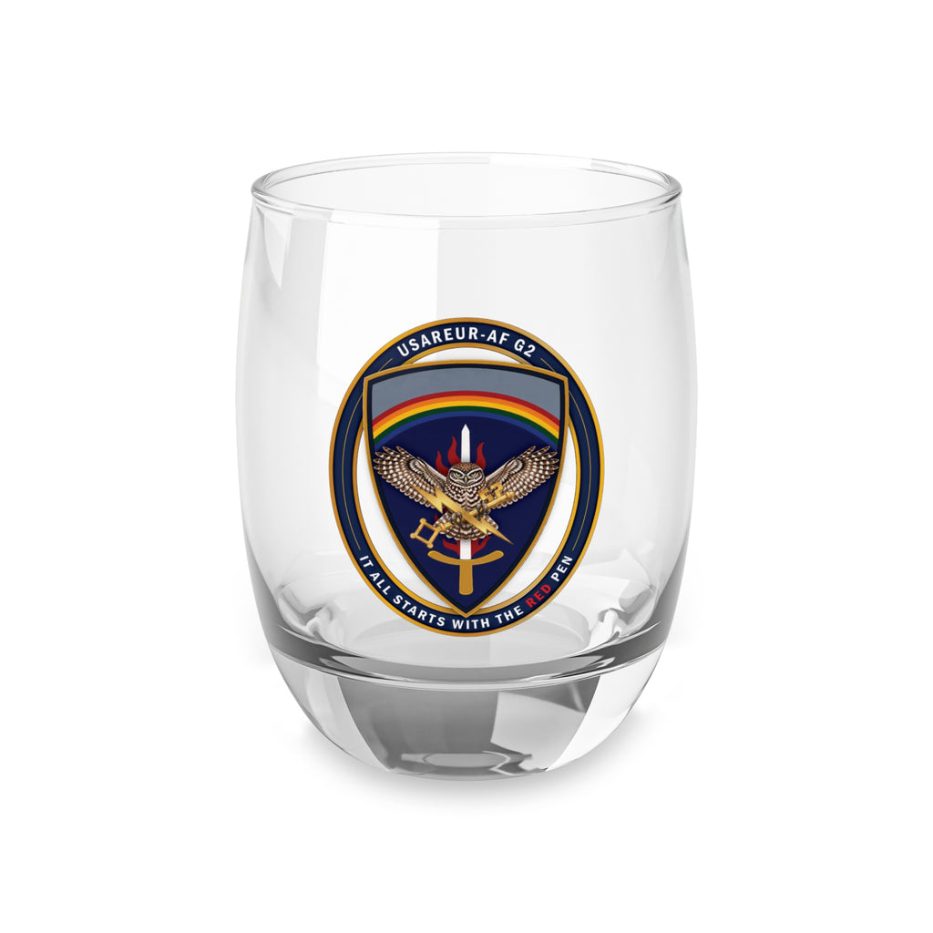 USAREUR-AF G2 Whiskey Glass, 6 oz, view 2