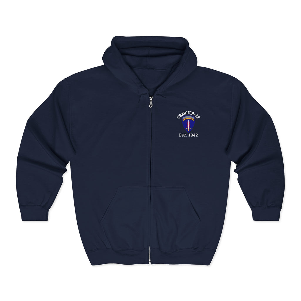 USAREUR-AF Sword of Freedom Full-Zip 50/50 Hoodie