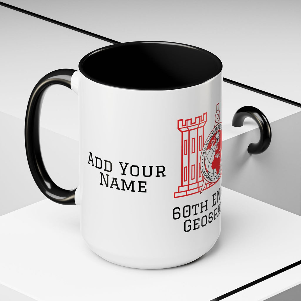 USAREUR-AF 60th ENG DET Customized Coffee Mug (11oz, 15oz)