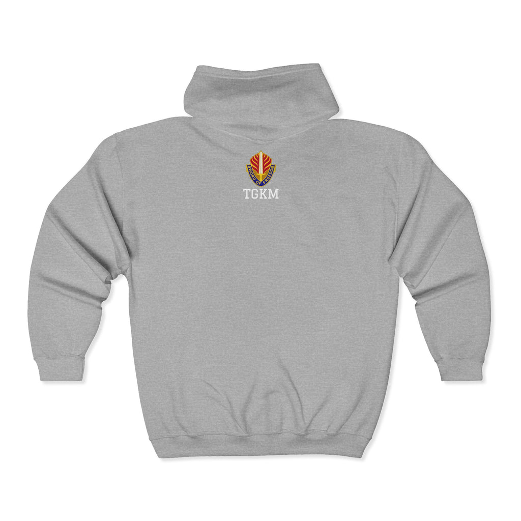 USAREUR-AF Sword of Freedom Full-Zip 50/50 Hoodie