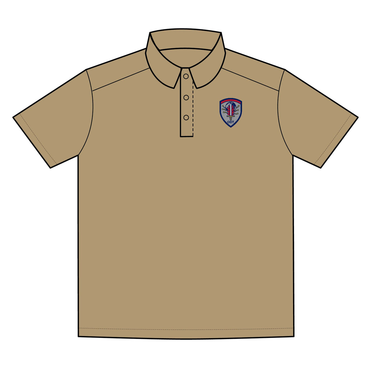 USAREUR-AF ODT Lightweight Snag-Proof Polo