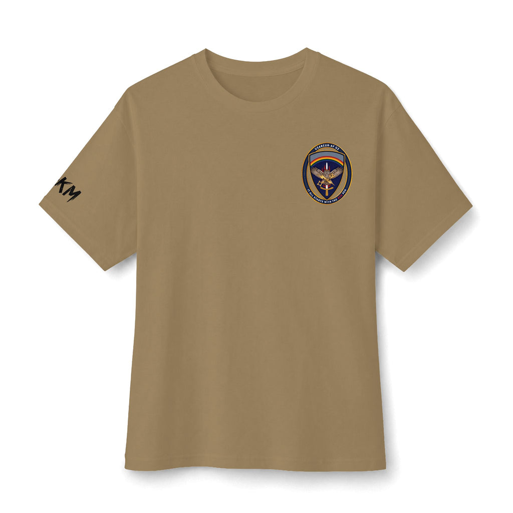 USAREUR-AF G2 Cotton Duty Tee in Coyote Brown