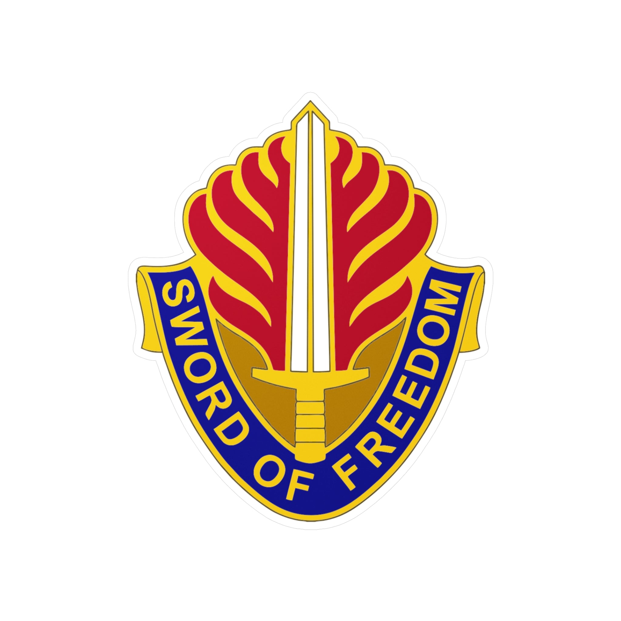 USAREUR-AF Sword of Freedom Vinyl Indoor/Outdoor Sticker