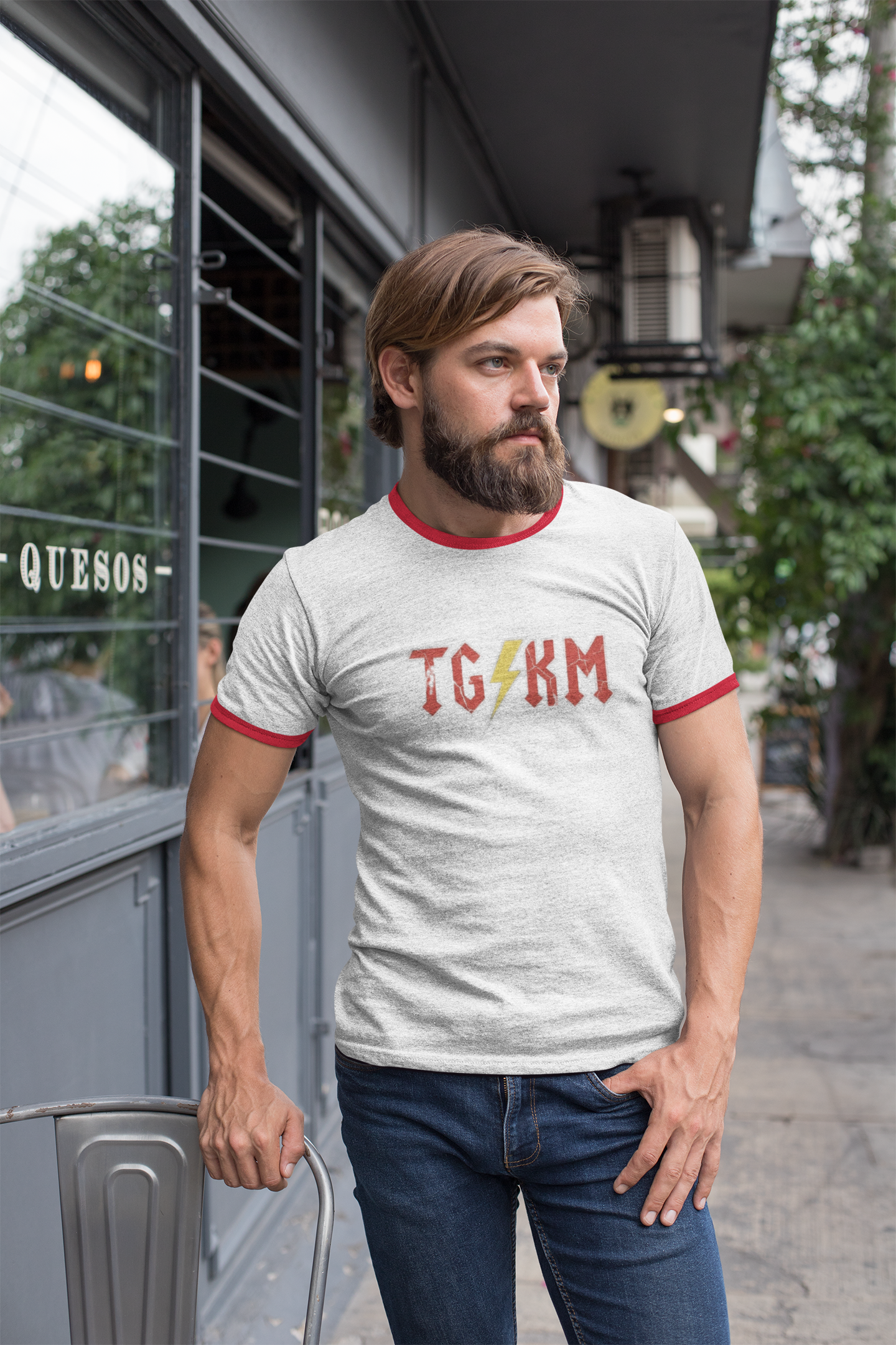 Retro TGKM Ringer Tee