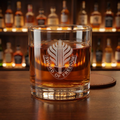 Engraved 10.5oz Whiskey Glass — Sword of Freedom