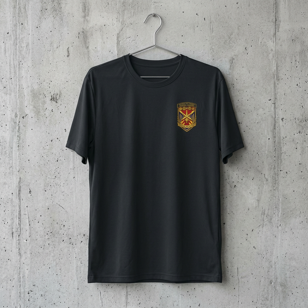 10th AAMDC Men's Shield of Victory Performance PT Shirt