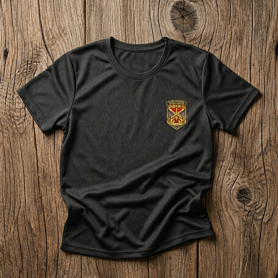 10th AAMDC Women's Shield of Victory Performance PT Shirt