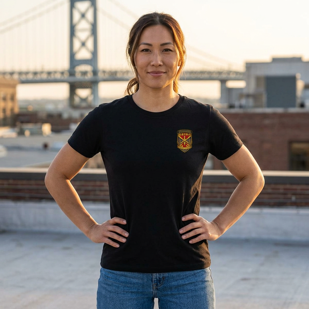 10th AAMDC Women's Shield of Victory Heritage Tee