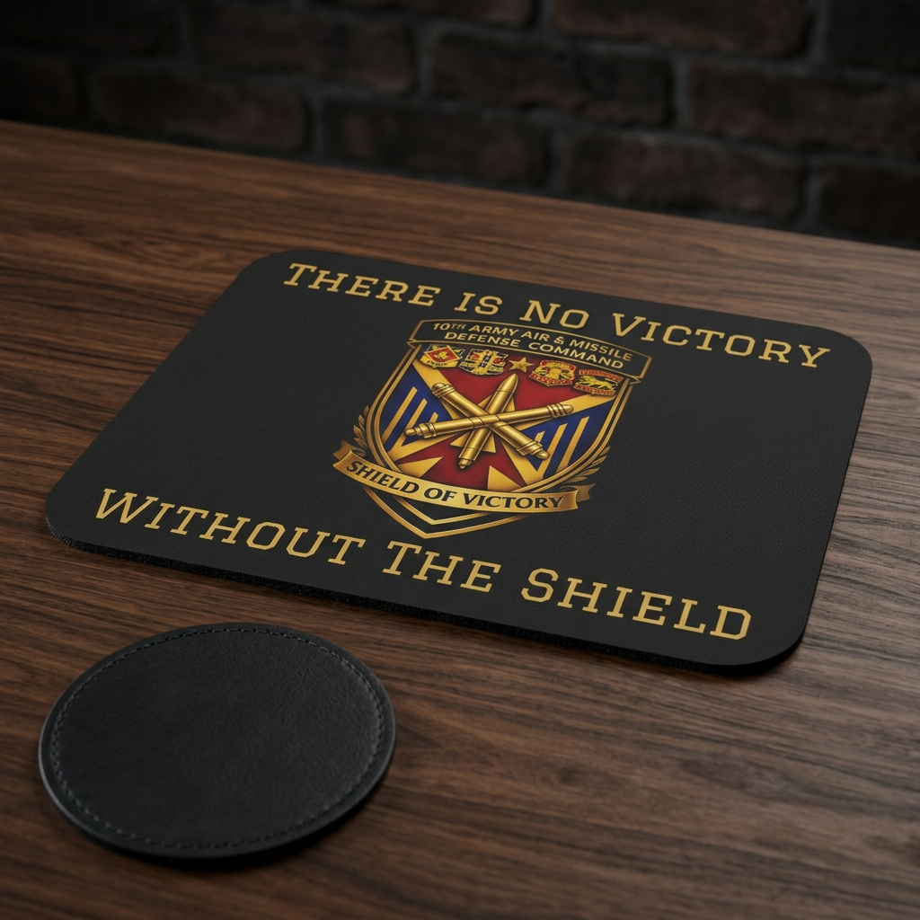 10th AAMDC "There is No Victory Without the Shield" Mouse Pad
