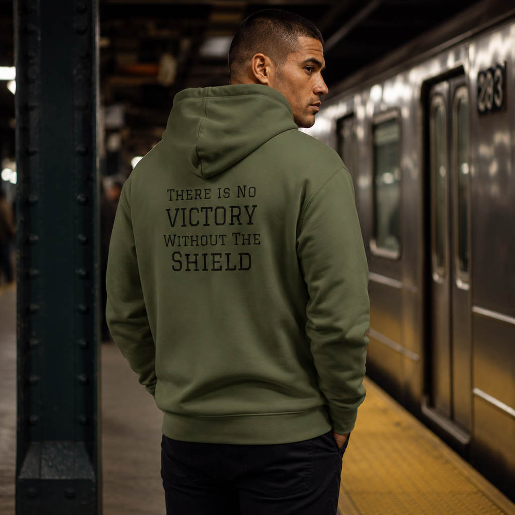10th AAMDC "There Is No Victory Without the Shield" 50/50 Hoodie