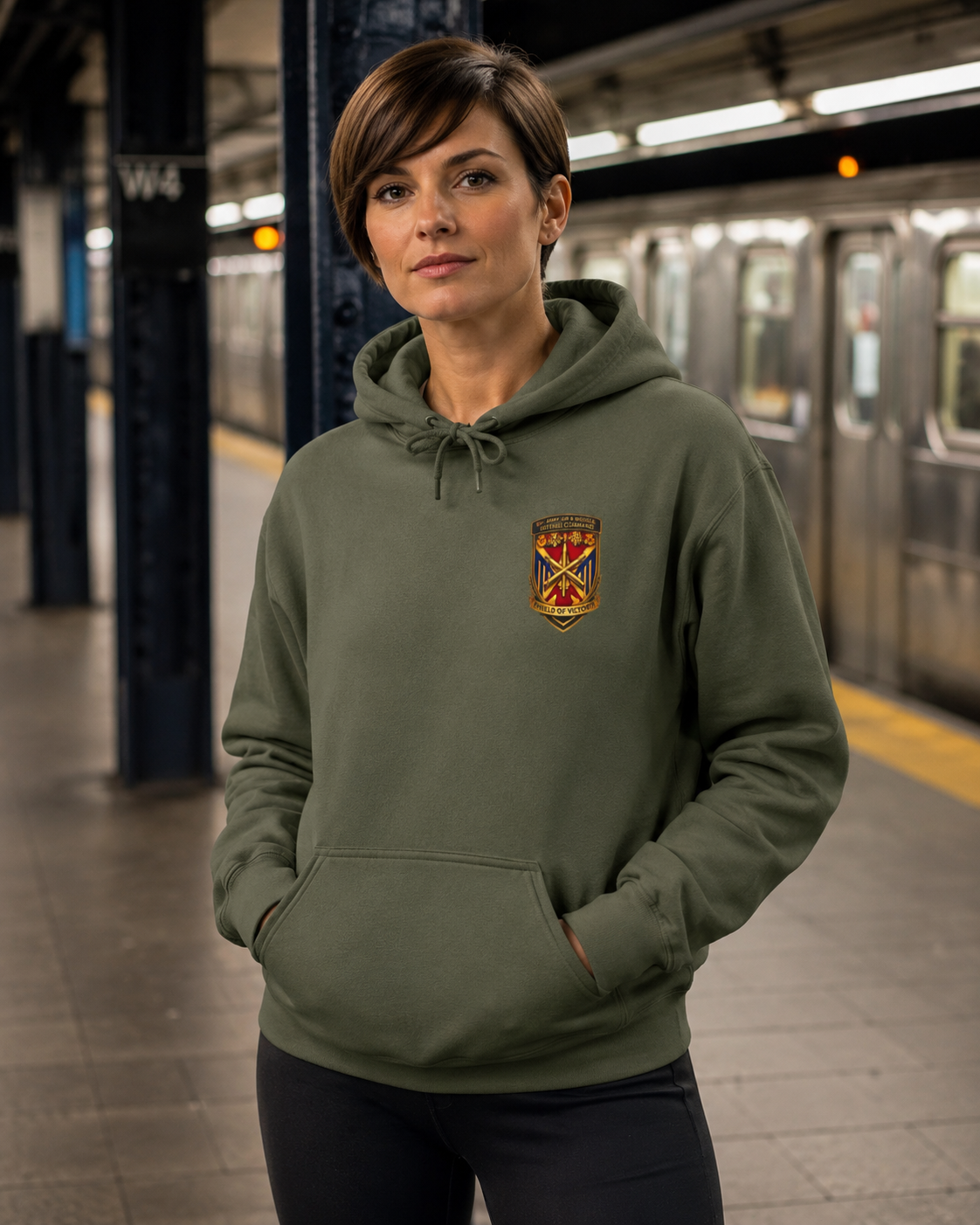 10th AAMDC "There Is No Victory Without the Shield" 50/50 Hoodie