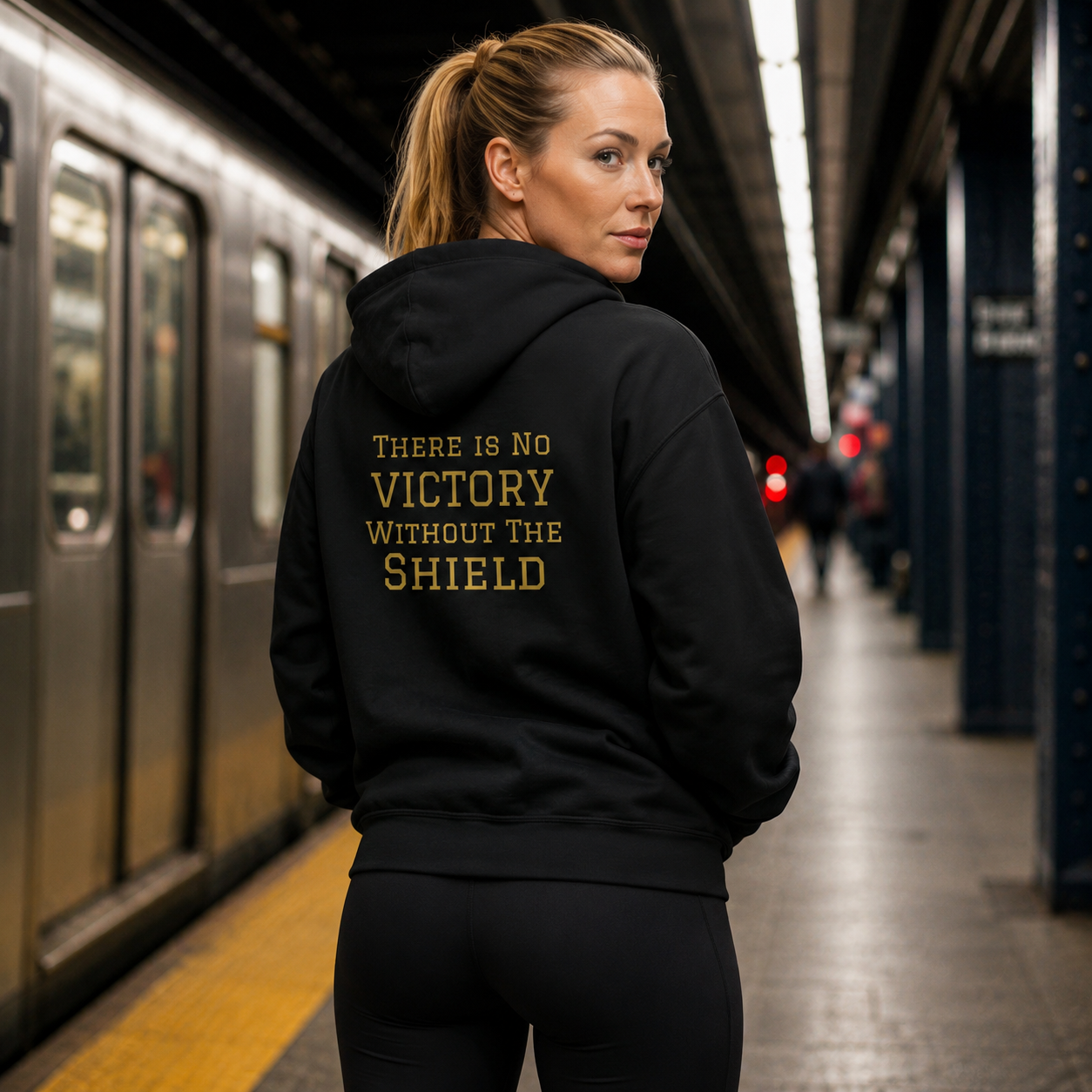 10th AAMDC "There Is No Victory Without the Shield" 50/50 Hoodie