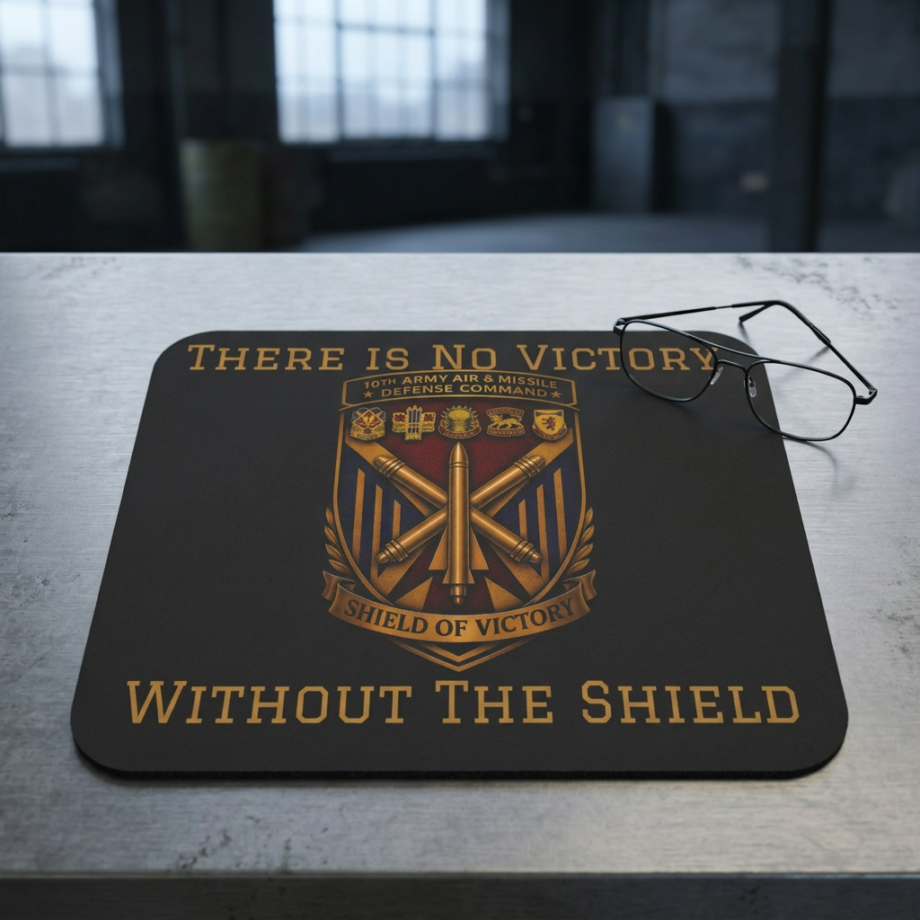 10th AAMDC "There is No Victory Without the Shield" Mouse Pad