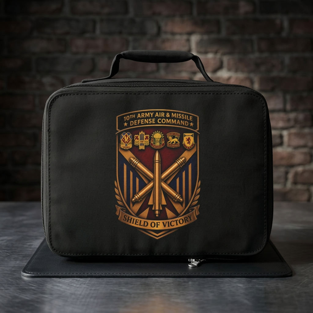10th AAMDC "Shield of Victory" Insulated Military Lunch Box