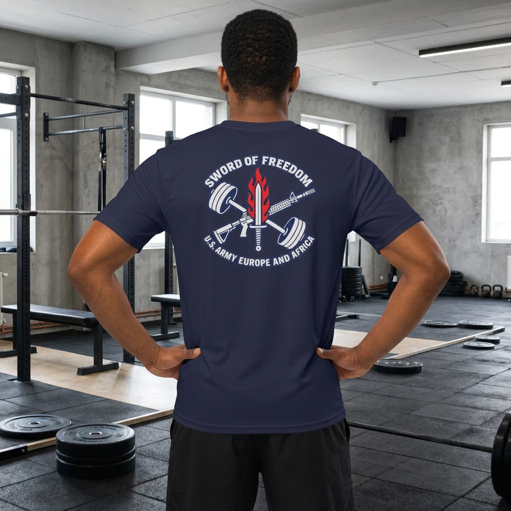 Men's USAREUR-AF Sword of Freedom PT Shirt