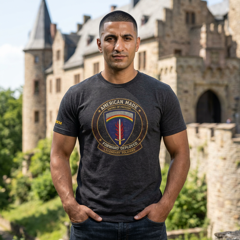 USAREUR-AF Vintage American Short Sleeve Jersey Tee