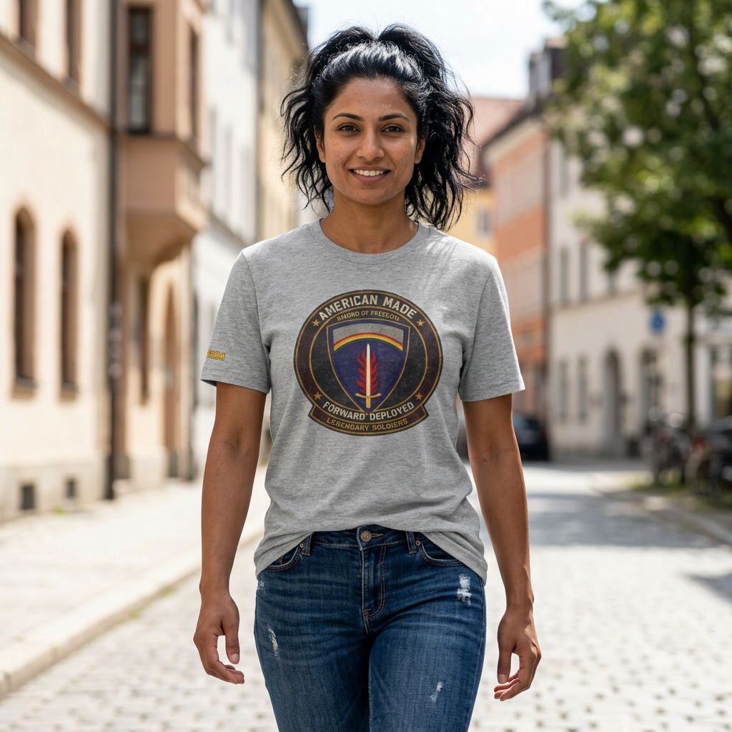 USAREUR-AF Vintage American Short Sleeve Jersey Tee