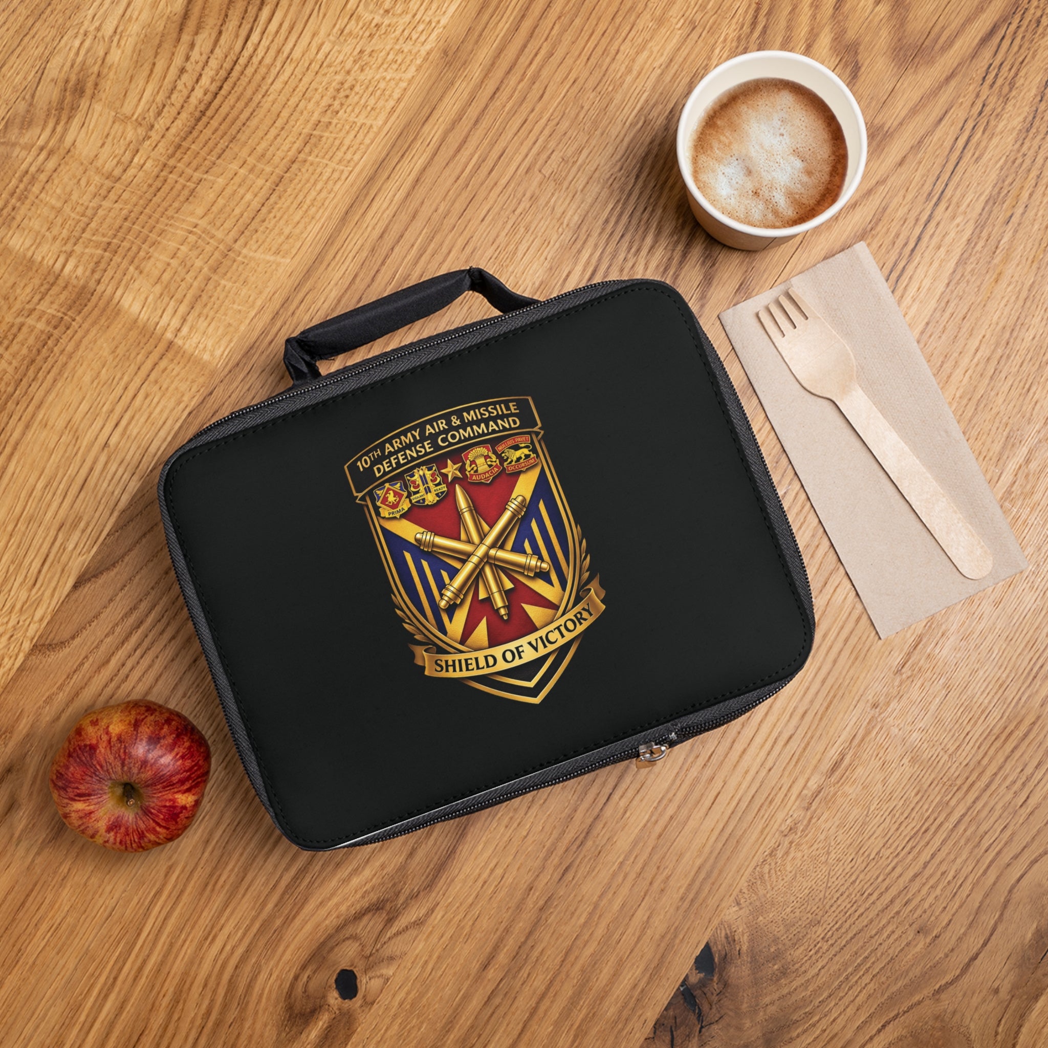 10th AAMDC "Shield of Victory" Insulated Military Lunch Box