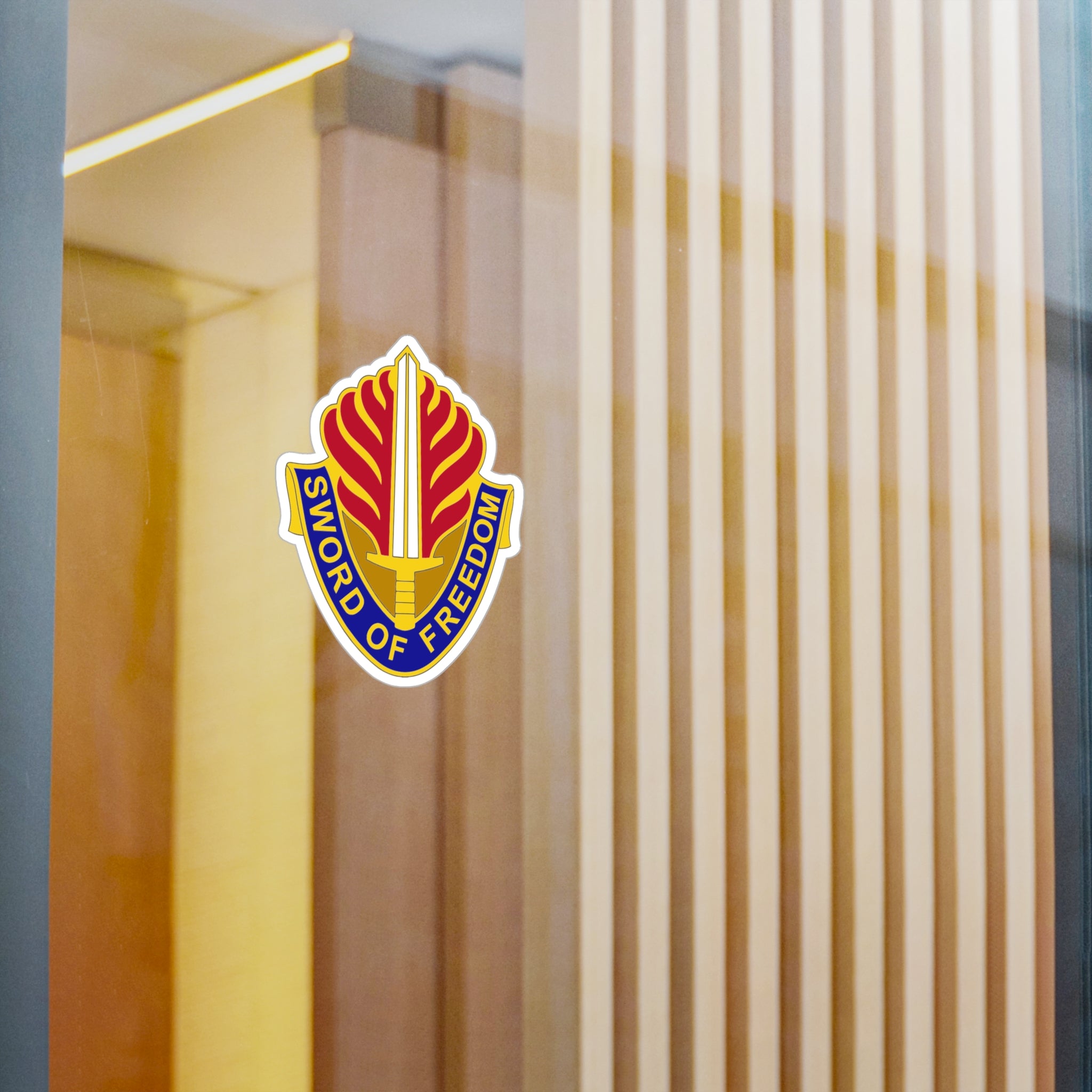 USAREUR-AF Sword of Freedom Vinyl Indoor/Outdoor Sticker