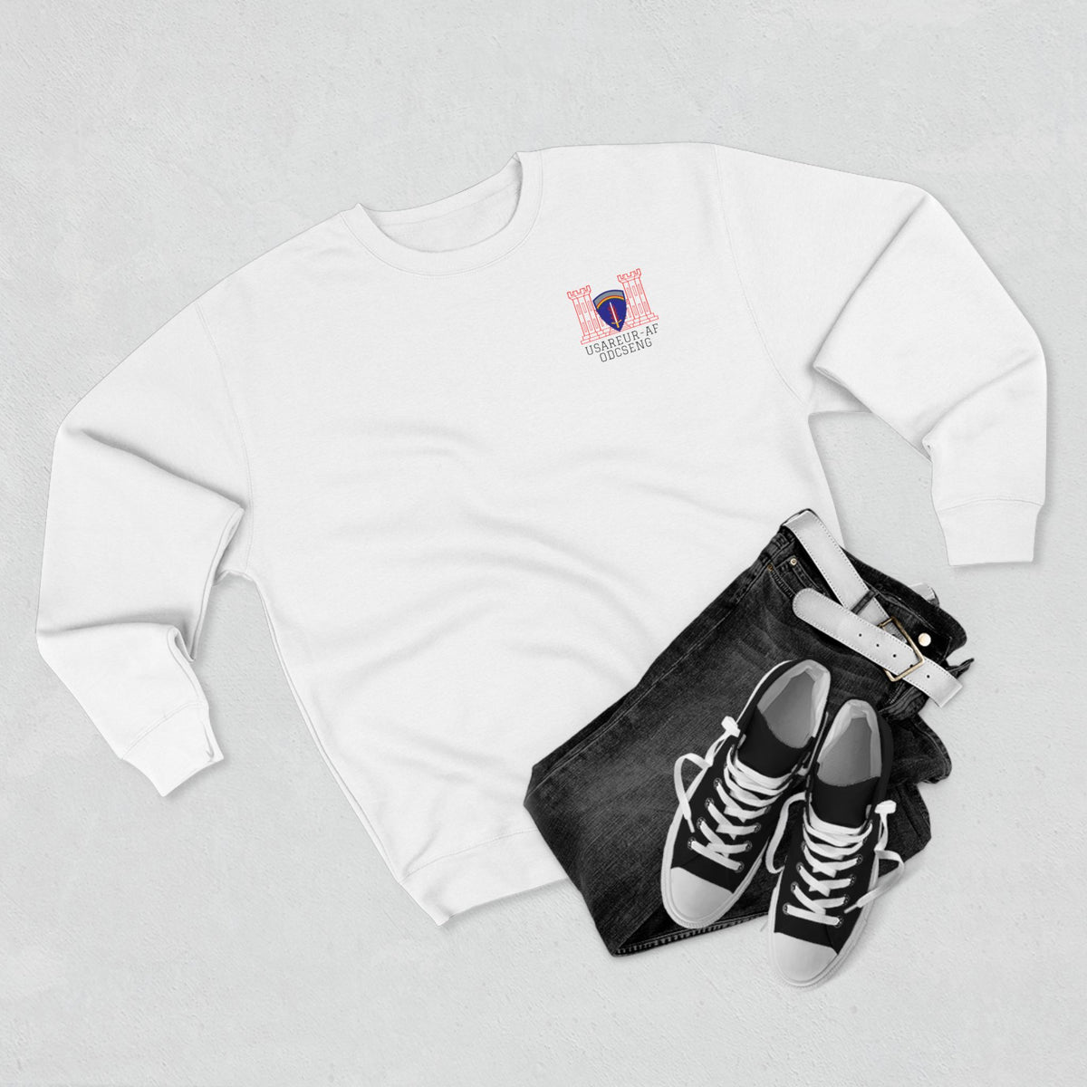 USAREUR-AF ODCSENG Crewneck Sweatshirt