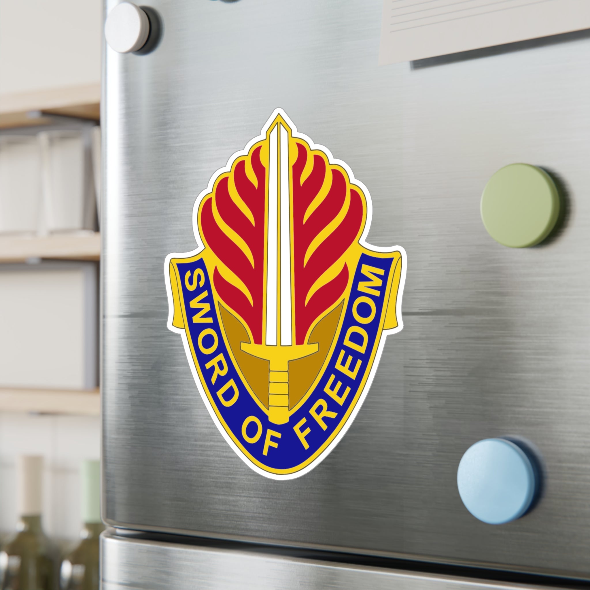 USAREUR-AF Sword of Freedom Vinyl Indoor/Outdoor Sticker