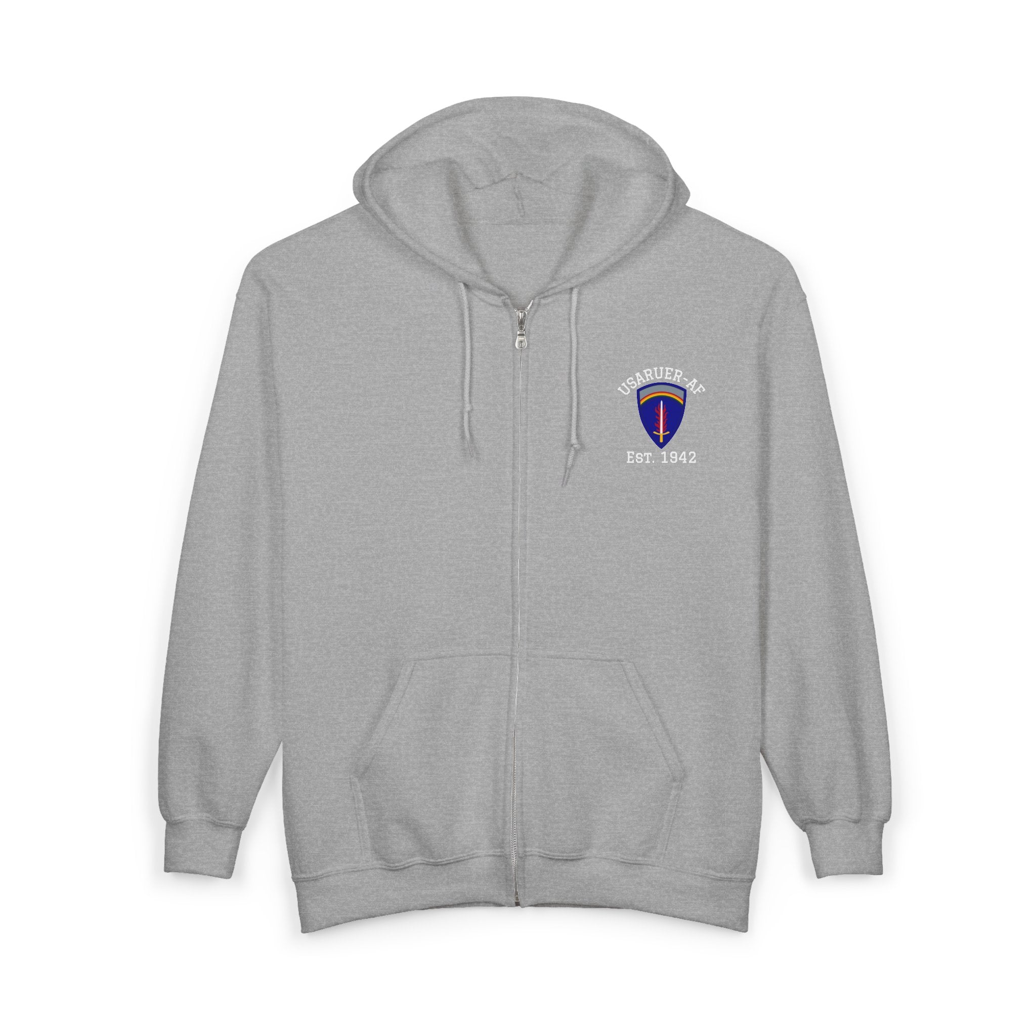 USAREUR-AF Sword of Freedom Full-Zip 50/50 Hoodie