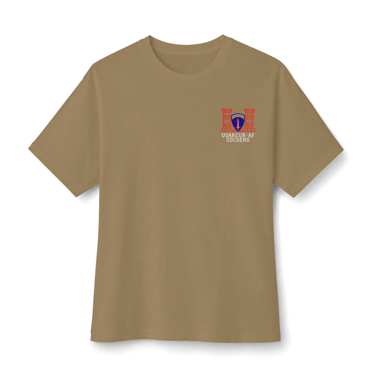 USAREUR-AF ODCSENG Cotton Duty Tee