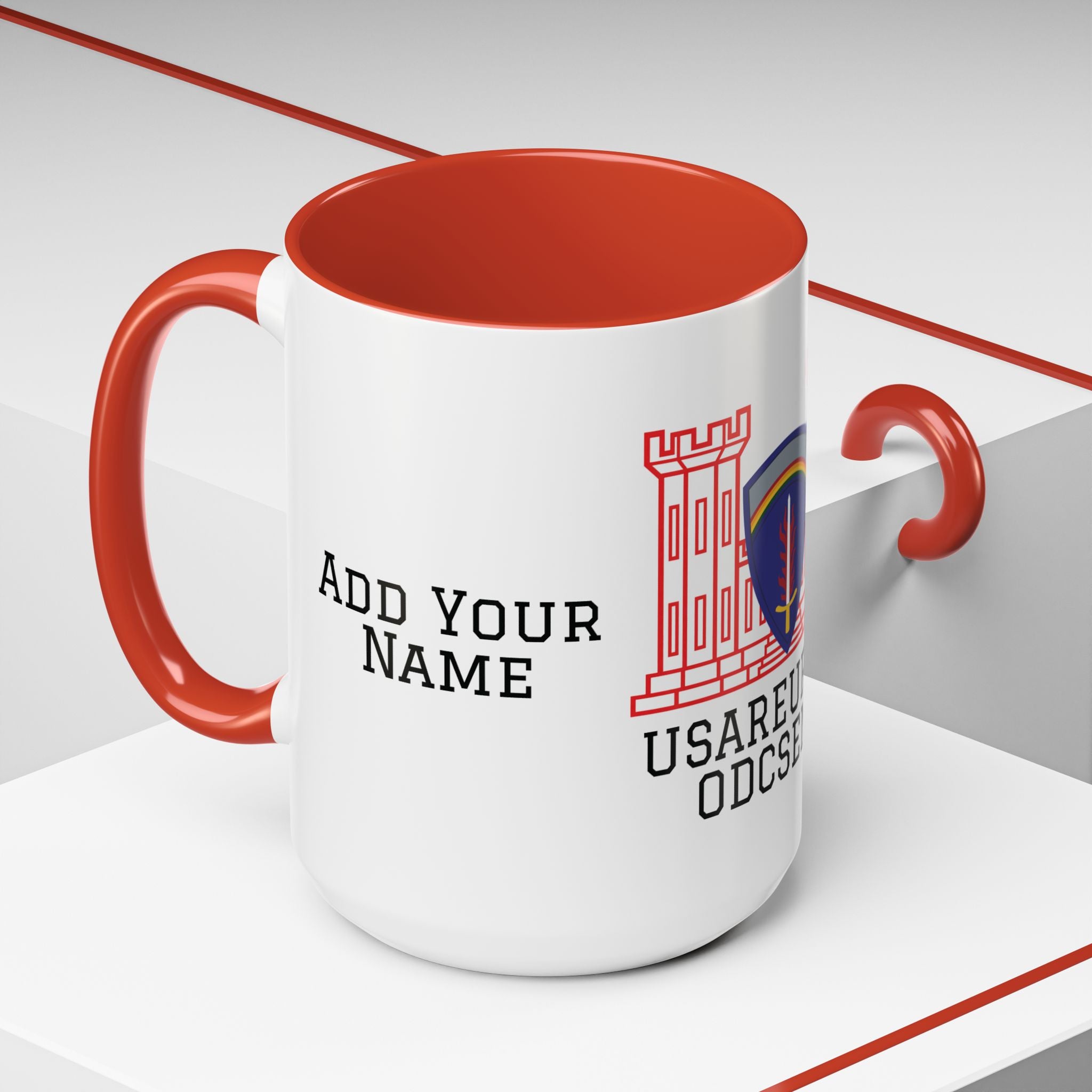 USAREUR-AF ODCSENG Customized Coffee Mug (11oz, 15oz)