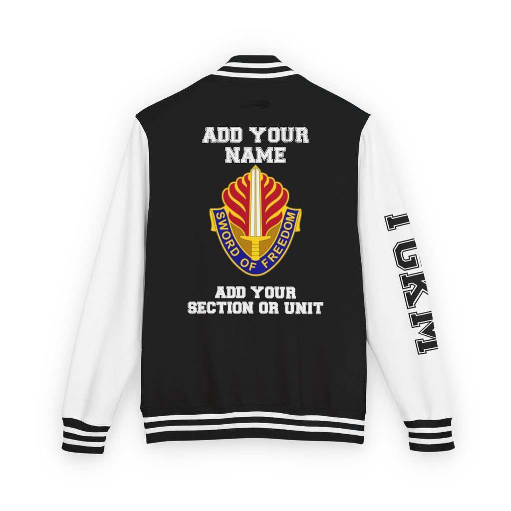 Customizable USAREUR-AF Letterman Jacket