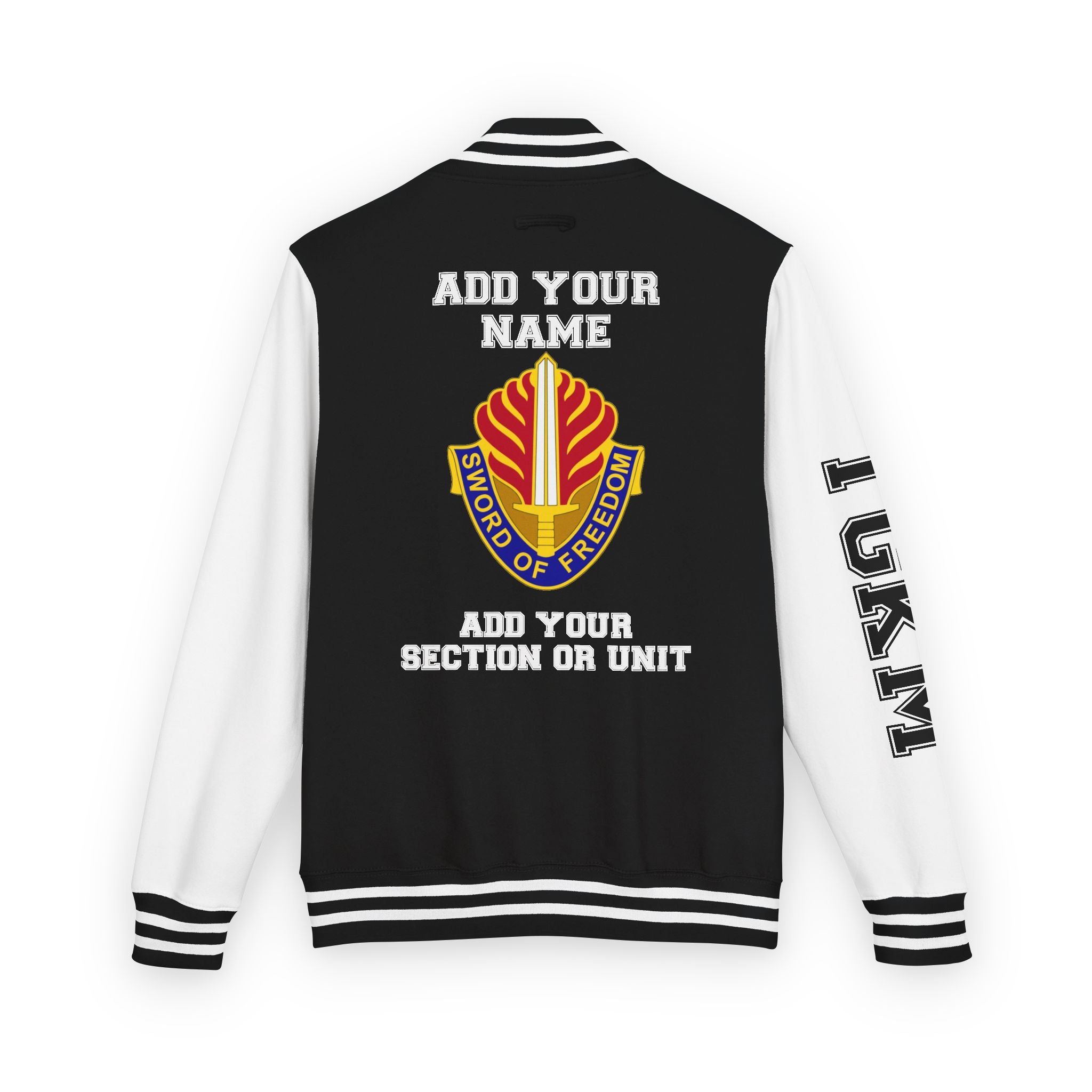 Customizable USAREUR-AF Letterman Jacket